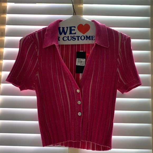 Glassons cropped polo - Picture 2 of 4